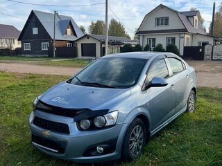 2012 Chevrolet Aveo II, голубой, 375000 рублей, вид 3