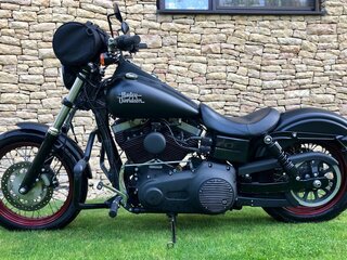 2015 Harley-Davidson Street Bob, чёрный, 1050180 рублей, вид 1