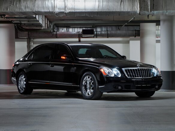 2007 Maybach 62 S I, чёрный