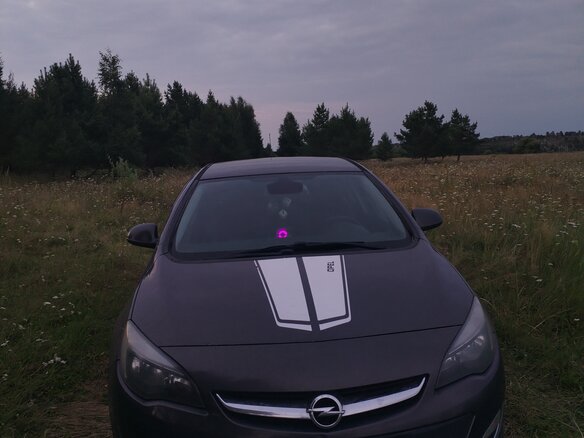 2013 Opel Astra J Рестайлинг, серый, 750000 рублей - вид 2