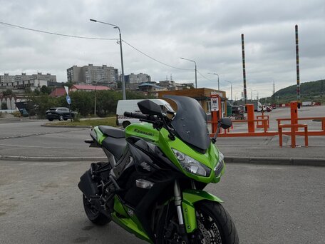2011 Kawasaki Z 1000SX, зелёный, 579000 рублей, вид 5