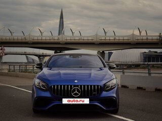 2016 Mercedes-Benz S-Класс AMG 63 AMG III (W222, C217), синий, 7300000 рублей, вид 2