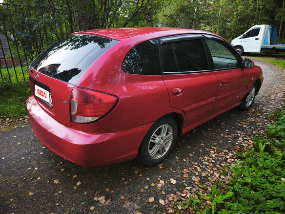 2003 Kia Rio I Рестайлинг, красный, 220000 рублей - вид 5