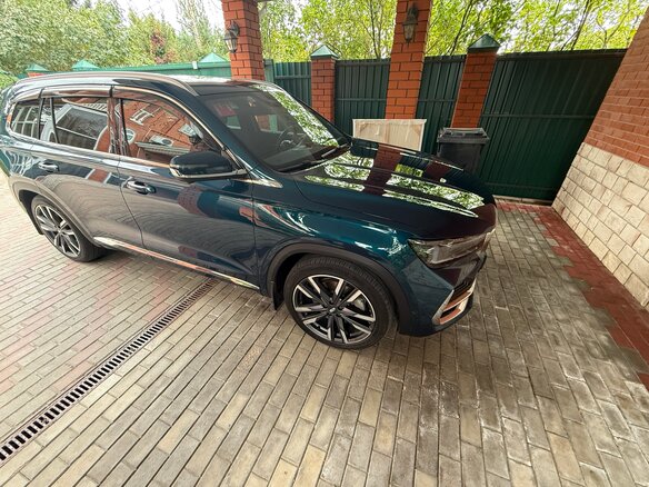 2023 Geely Monjaro (Xingyue L) I, зелёный, 4000000 рублей - вид 5