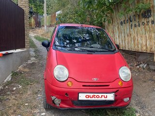 2001 Daewoo Matiz I Рестайлинг, красный, 150000 рублей, вид 1