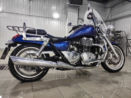 2010 Triumph Thunderbird 1600, синий, 775000 рублей, вид 5
