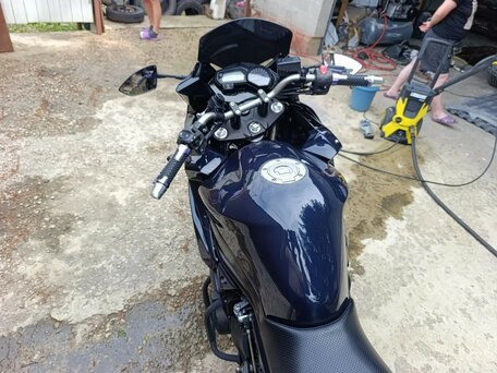 2012 Yamaha XJ6 (FZ6R), синий, 450000 рублей, вид 3