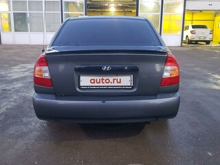 2006 Hyundai Accent ТагАЗ II, серый, 515000 рублей, вид 5
