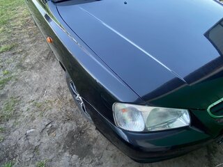 2008 Hyundai Accent ТагАЗ II, чёрный, 450000 рублей, вид 4
