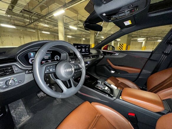 2021 Audi A5 Sportback 40 TFSI II (F5) Рестайлинг, красный, 3700000 рублей - вид 14