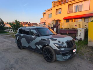 2014 Infiniti QX80 I, белый, 2900000 рублей, вид 2