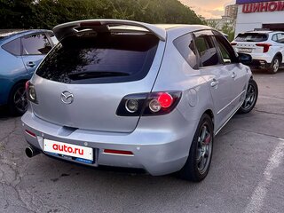 2007 Mazda 3 I (BK) Рестайлинг, серебристый, 530000 рублей, вид 5