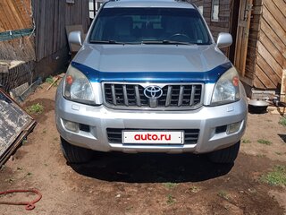 2007 Toyota Land Cruiser Prado 5-speed 120 Series, серебристый, 2385000 рублей, вид 1