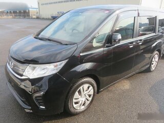 2015 Honda Stepwgn V, чёрный, 1750000 рублей, вид 1