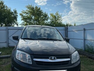 2014 Lada (ВАЗ) Granta I, чёрный, 366666 рублей, вид 3