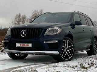 2012 Mercedes-Benz GL-Класс 450 II (X166), синий, 2000000 рублей, вид 1