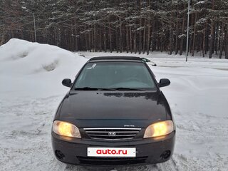 2006 Kia Spectra I Рестайлинг 2, чёрный, 430000 рублей, вид 1