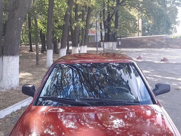 2008 Lada (ВАЗ) Priora I, красный, 375000 рублей - вид 5