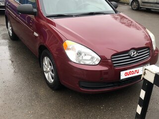 2007 Hyundai Verna II, пурпурный, 650000 рублей, вид 4