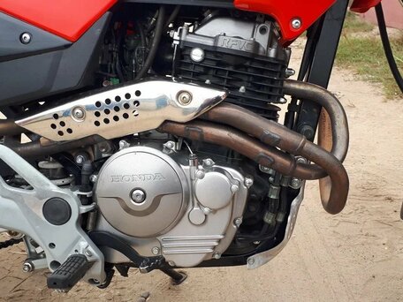 2004 Honda FMX 650, красный, 640000 рублей, вид 5