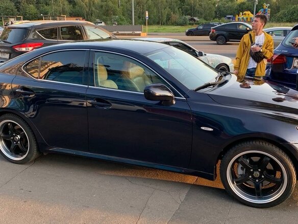2006 Lexus IS 250 II, синий, 1400000 рублей - вид 7