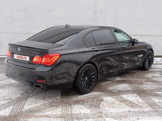 2008 BMW 7 серии Long 740Li V (F01/F02/F04), чёрный, 1700000 рублей, вид 4