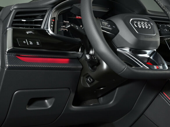2024 Audi SQ8 I (4M) Рестайлинг, чёрный - вид 16