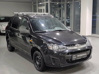 2013 Lada (ВАЗ) Kalina II, чёрный, 350000 рублей, вид 3