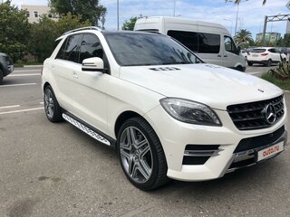 2014 Mercedes-Benz M-Класс 400 III (W166), белый, 5580000 рублей, вид 1