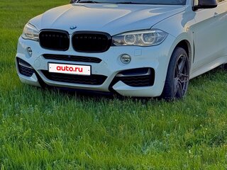 2016 BMW X6 M50d II (F16), белый, 4990000 рублей, вид 1