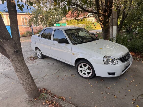 2013 Lada (ВАЗ) Priora I, белый - вид 3