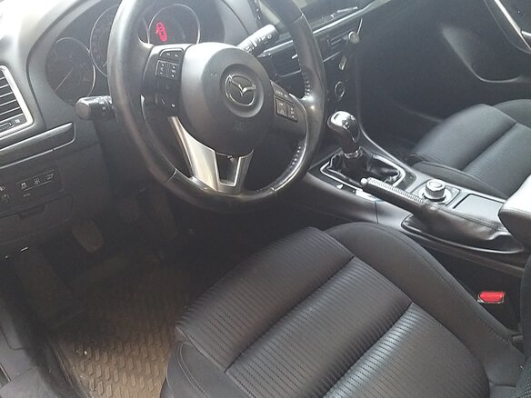 2014 Mazda 6 III (GJ), серебристый, 1600000 рублей - вид 5