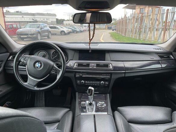 2009 BMW 7 серии 730d V (F01/F02/F04), чёрный, 1404777 рублей - вид 7