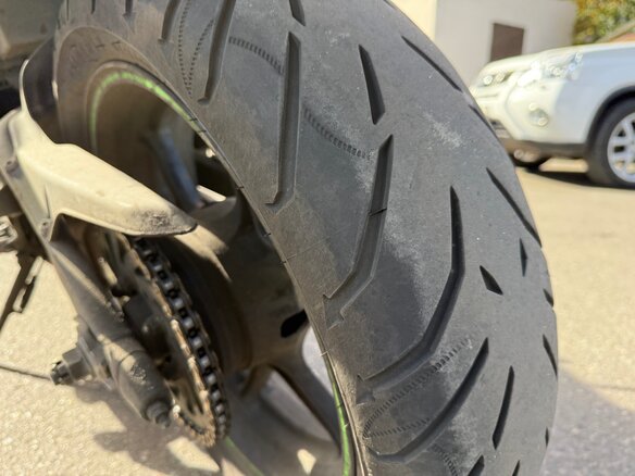 2013 Kawasaki ER-4F (Ninja 400R), зелёный, 450000 рублей - вид 19