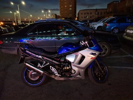 2010 Suzuki GSX 650F, синий, 400000 рублей, вид 2