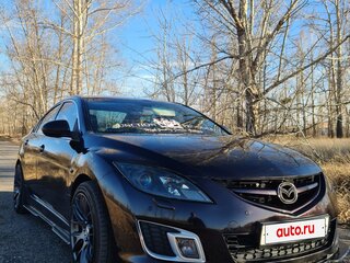 2008 Mazda 6 II (GH), фиолетовый, 900000 рублей, вид 4