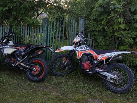 2023 Kayo T2 300 Enduro, белый, 120000 рублей, вид 4