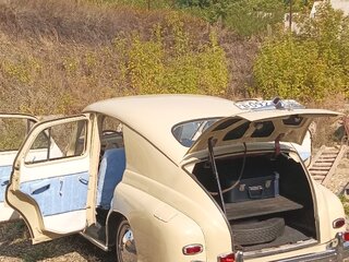 1956 ГАЗ М-20 «Победа», бежевый, 1000000 рублей, вид 4
