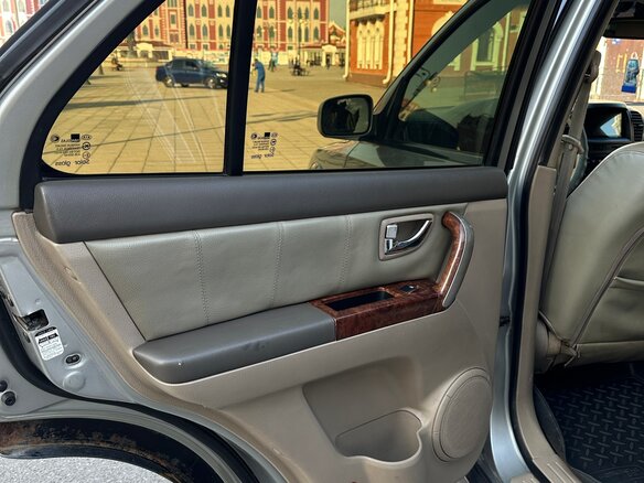 2002 Kia Sorento 4-speed I, серебристый, 460000 рублей - вид 22