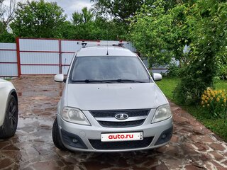2014 Lada (ВАЗ) Largus I, серебристый, 725000 рублей, вид 2