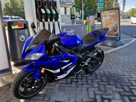 2011 Yamaha YZF-R6, синий, 770000 рублей, вид 3