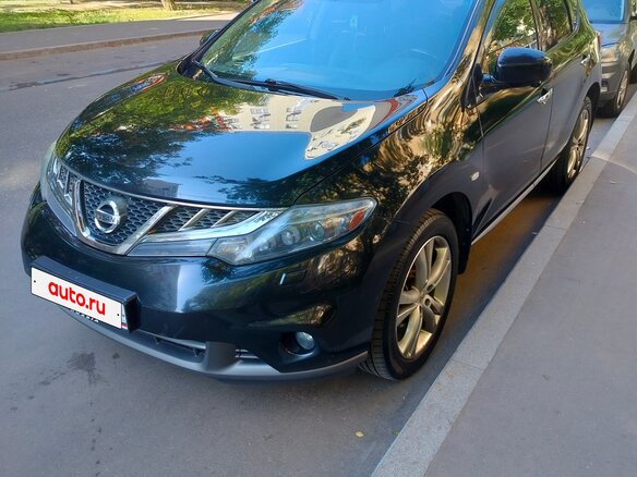 2015 Nissan Murano II (Z51) Рестайлинг 2, чёрный, 1520000 рублей