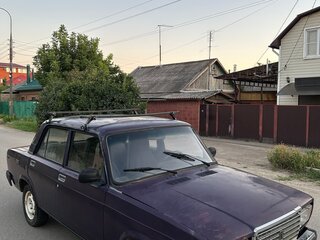 1997 Lada (ВАЗ) 2107, фиолетовый, 59000 рублей, вид 2