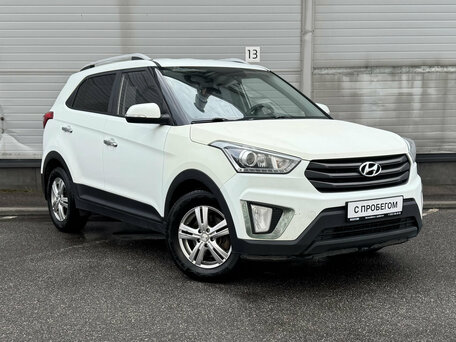 2017 Hyundai Creta I, белый, 1439000 рублей, вид 3