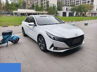 2022 Hyundai Elantra VII (CN7), белый, 1189000 рублей, вид 3