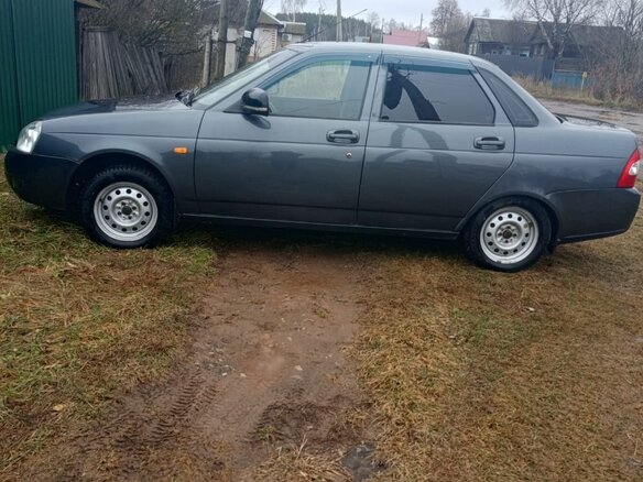 2016 Lada (ВАЗ) Priora I Рестайлинг, серый, 460000 рублей - вид 3