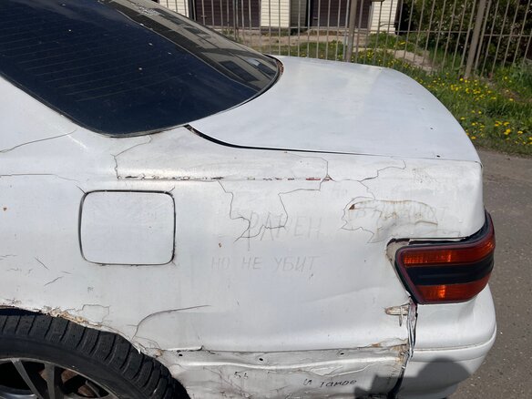 1997 Toyota Mark II VIII (X100), белый, 400000 рублей - вид 15