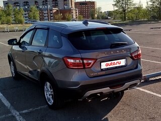 2018 Lada (ВАЗ) Vesta SW Cross I, серый, 900000 рублей, вид 4