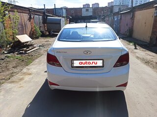 2016 Hyundai Solaris I Рестайлинг, белый, 510000 рублей, вид 3