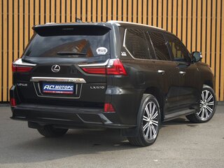 2020 Lexus LX 570 III Рестайлинг 2, чёрный, 14000000 рублей, вид 4
